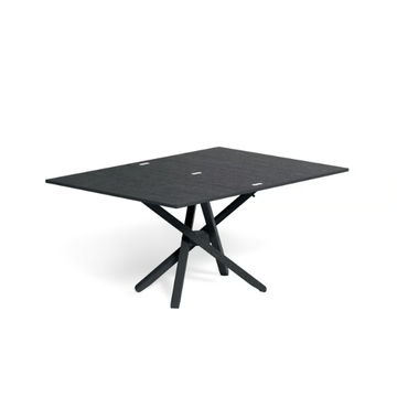 SU&GIÙ - Height-adjustable rectangular wooden coffee table by Ozzio Italia - view 3